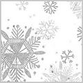 DIAMOND SNOWFLAKES Sheet Tissue Paper